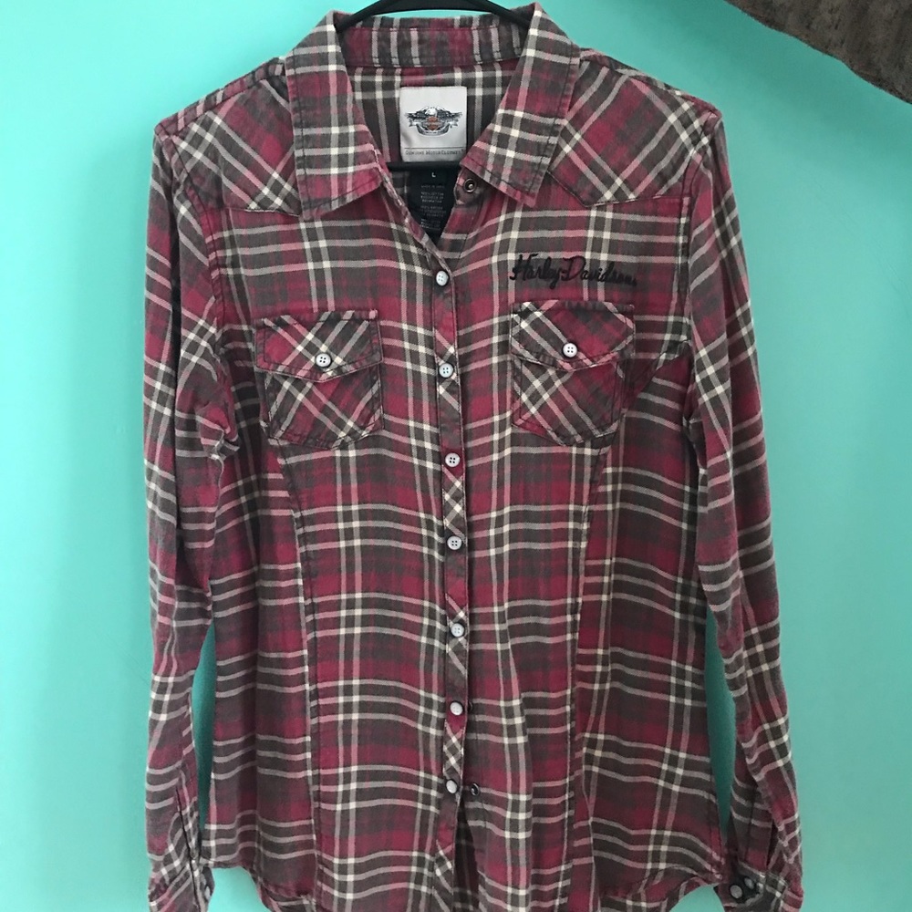 Harley Davidson flannel